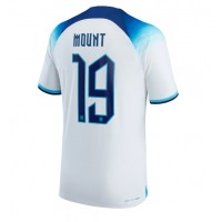 Camisa de time de futebol Inglaterra Mason Mount #19 Replicas 1º Equipamento Mundo 2022 Manga Curta
